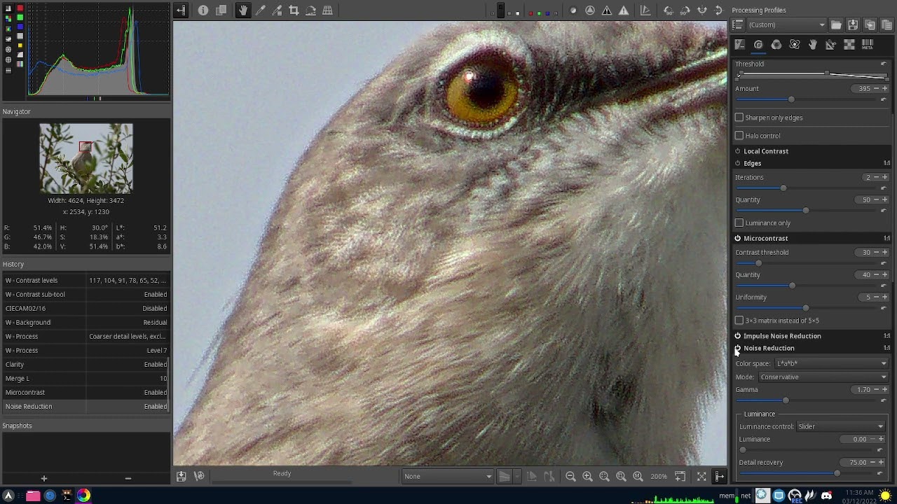 Superior program to Lightroom called Rawtherapee masterminded by RawTherpee master Apocalotogion