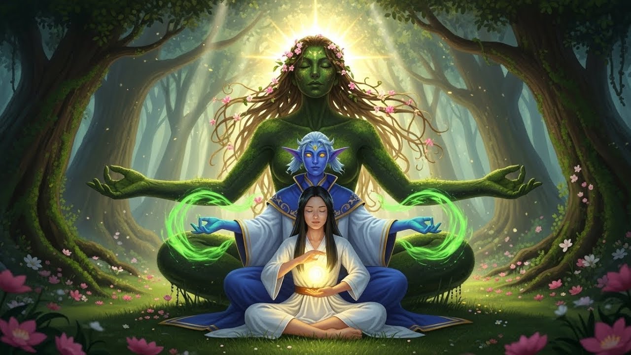 “Arcturian Sound Healing 🌌 Gaia 528Hz Frequency | DNA Repair + Heart Awakening”