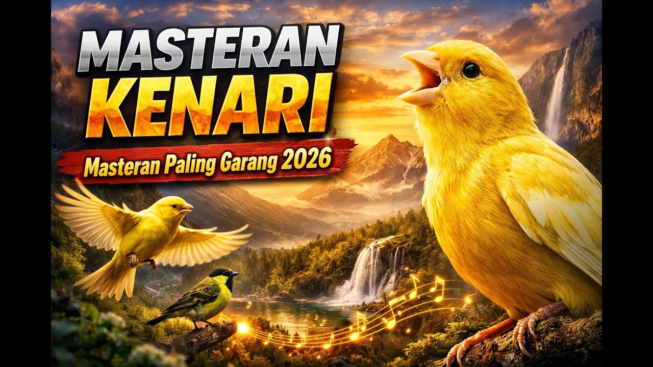 MASTERAN KENARI PALING GARANG 2026 🔥 Suara Gacor Tajam & Nembak Panjang