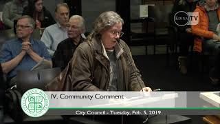 Edina City Council Meeting / February 5, 2019
