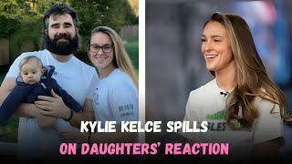 Kylie Kelce Shares Her Kids’ Adorable Reaction to Travis & Taylor’s Engagement