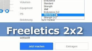How-To: Use the Freeletics 2x2 Feature with Free Trainings screenshot 4