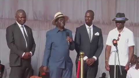 ODM Party leader Oburu Odinga says ODM will support broad-based government until 2027.
