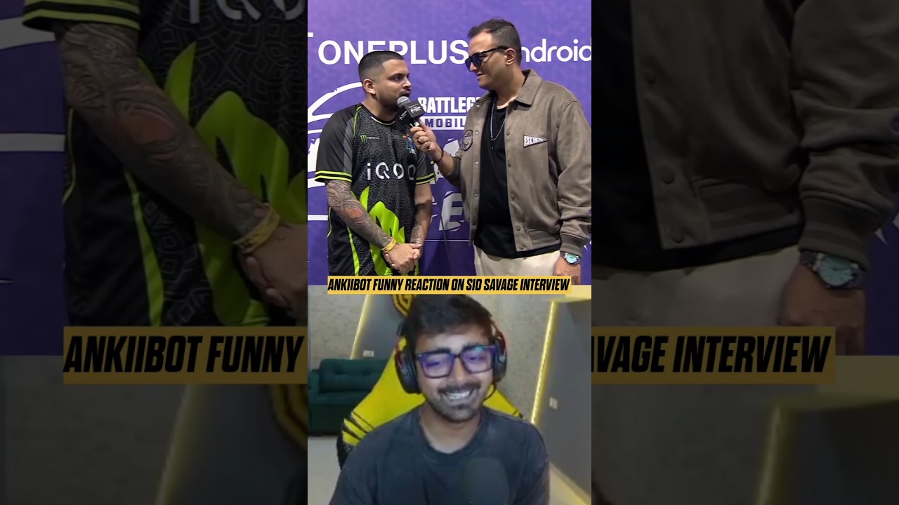 Ankiibot Funny Reaction On Sid Savage Interview 