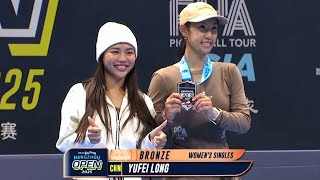 Yufei Long vs Nicola Schoeman 🔥 Bronze playoff Women's Singles 🔥 Vibrant Linping Hangzhou Open 2025