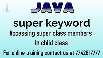 super keyword in java in hinglish