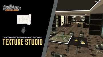 Como teletransportar para interiores personalizados no Texture Studio - sa:mp / open.mp