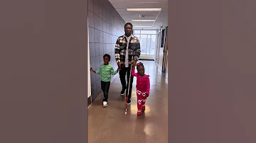 Inspiring Blind Man And Kids Wishes You A Blessed Week 