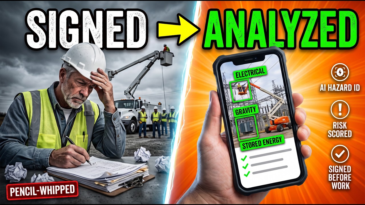 Field1st demonstration of a guided JSA and hazard-analysis workflow