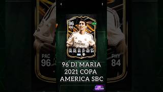 2021 COPA AMERICA SBC | ANGEL DI MARIA MADFUT 24 SBC #madfut #shorts