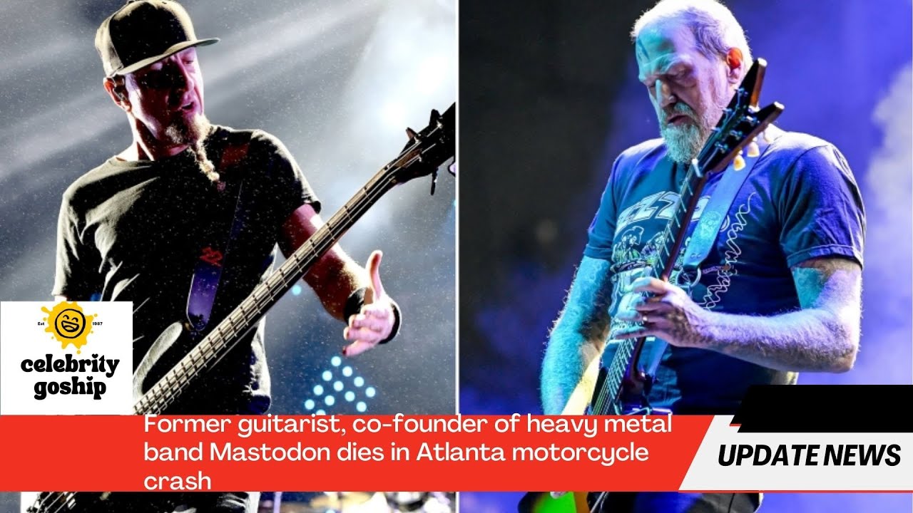 Former guitarist, co-founder of heavy metal band Mastodon dies in Atlanta motorcycle crash