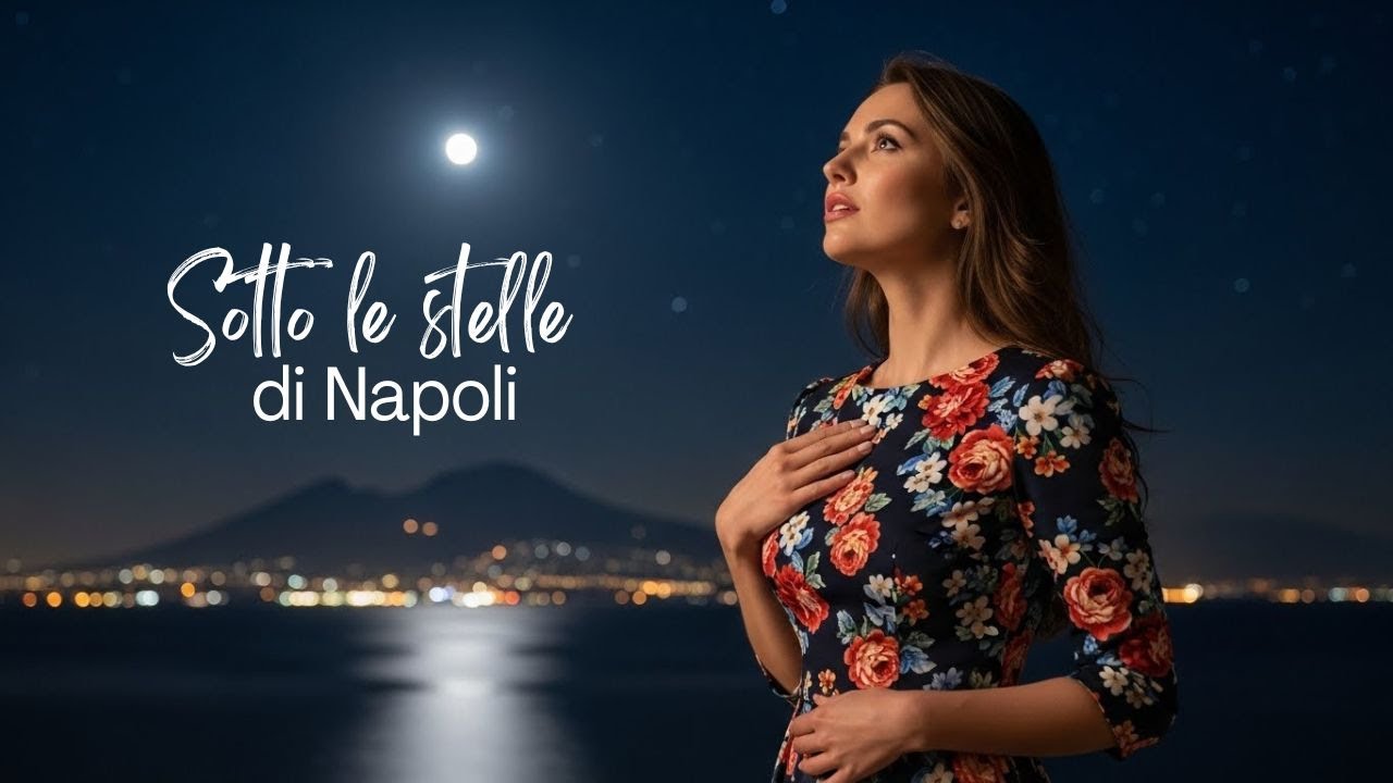 🎵 Sotto le stelle di Napoli– A 1960s Italian Romantic Song | Vintage ...