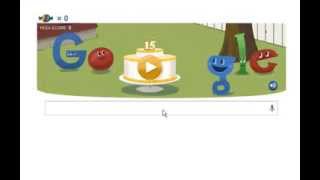 Interactive Google Doodle - Play Before You Search