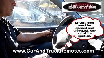 Toyota Tundra Replacement Remote Programming 2004 2006