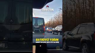 01.01.2026 Yerel Saat 1538 Sırbistan Çıkış Hırvatistan Giriş Türkiyeden Dönüş Yönü Yoğun