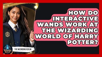 How Do Interactive Wands Work at the Wizarding World of Harry Potter? | The Wizarding Realm