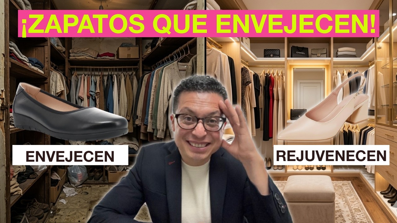 "¿Tus Zapatos te Envejecen? ¡SOLUCIÓNALO YA! (Guía para +50 y +60 Años)"
