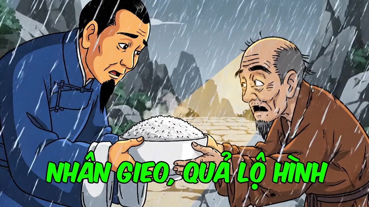 Nhân Quả Báo Ứng – Ba Lời Dặn Trong Mưa Cứu Một Đời Người – Chuyện Làng Xưa