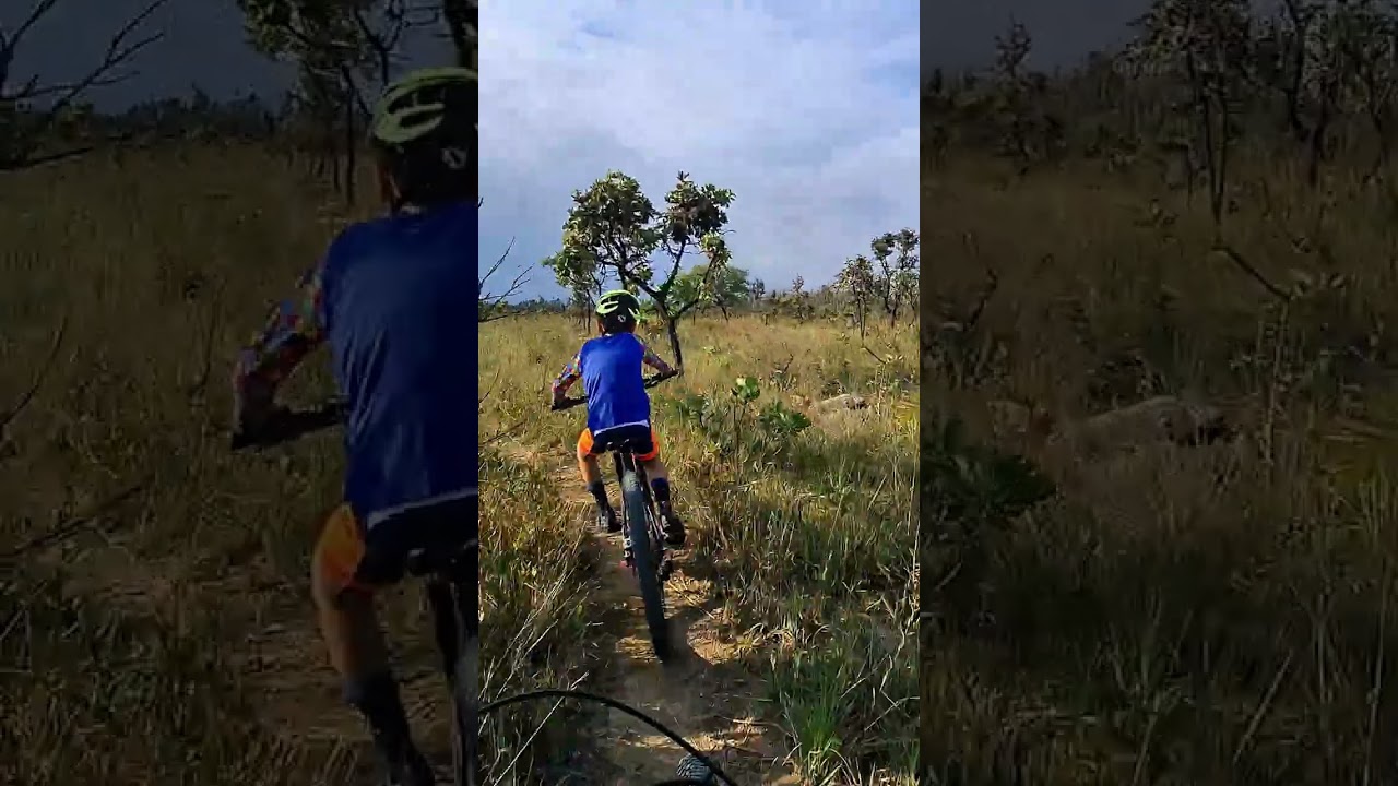 Vem com a gente em uma pedal no cerrado ! Só um pedacinho do nosso pedal. #ciclismoinfantil