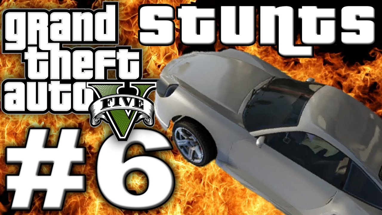 GTA 5 Stunts #6 (GTA V Jumps, Stunts and Crashes)