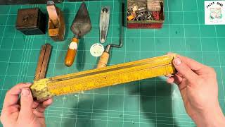 Carboot Fleamarket Haul: Old Tools, Tool Cleaning & More!