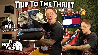 I FOUND TOMMY HILFIGER & POLO GRAILS! Trip To The Thrift #61