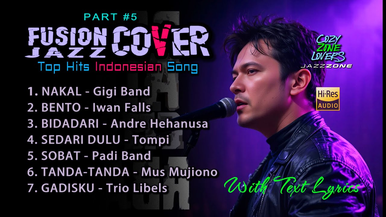 FUSION JAZZ COVER part 5 🎧 Indonesian Top Hits song  