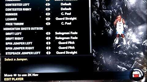 NBA 2k11 How to create Chris Paul