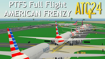 ATC 24 Full flight w/Joystick | INSANE TRAFFIC | PTFS | IRFD - ITKO | B787-8
