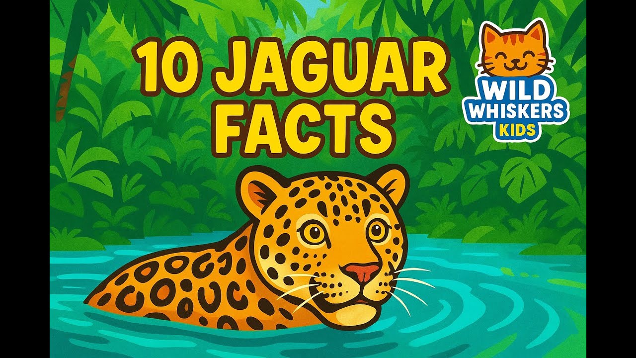 10 Amazing Jaguar Facts - The Rainforest's Ultimate Predator! 🐆🌊