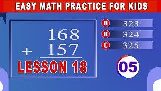 Math for kids lesson 18 | easy math for primary stage | kindergarten math | kids academy a to zee
