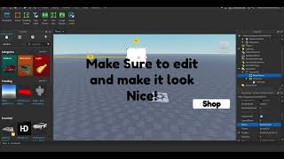 How To Make a Shop GUI In Roblox Studio | Easy Tutorial |