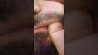 1€ massage #beard #asmr #sleepsounds #ingrownhairremoval #salon #deepsounds #short