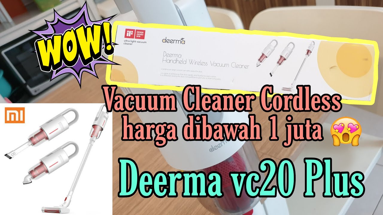 Xiaomi Deerma VC20 Plus Cordless Vacuum Cleaner YouTube