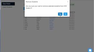 7 Add or Remove Exisiting Student in Class wwi3000