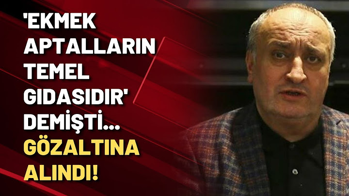 'Millet ekmekle doyduğu için bunlar 20 yıldır yönetici' demişti, gözaltına alındı!