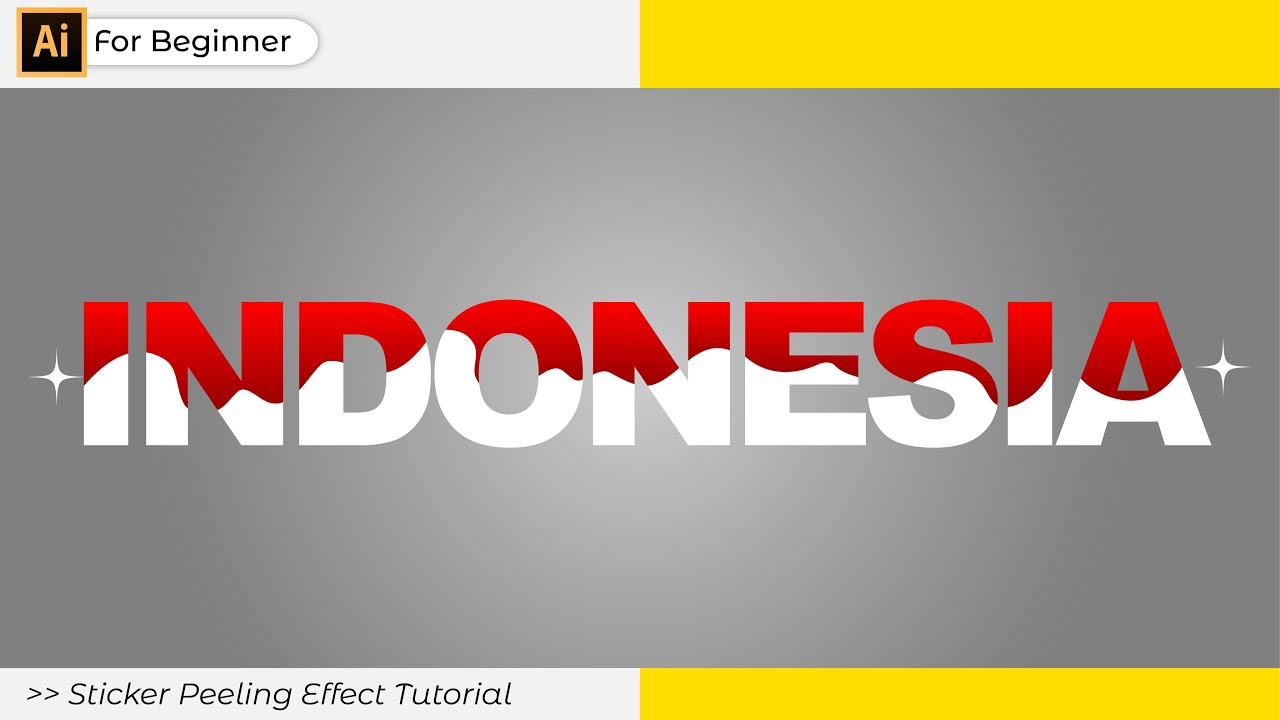 Easy Modify Text With Two Color - Adobe Illustrator Tutorial