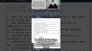 Edita tus propios SHORTCUTS de AutoCAD [Atajos de Teclado]