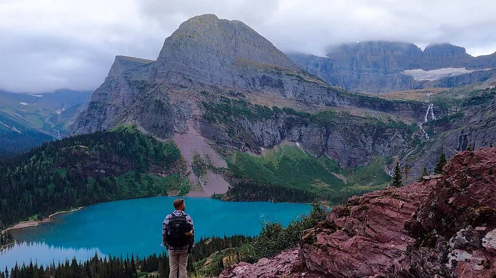 GLACIER NATIONAL PARK in 4k- GRINNELL LAKES.  Wayn...