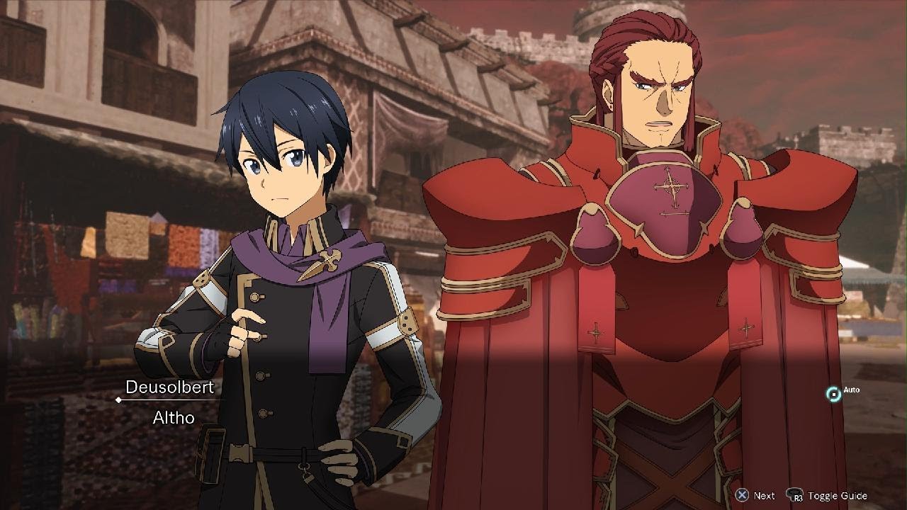 Sword Art Online Last Recollection Deusolbert's Episode Quest 1: "Mild Chases Don't Make a War"