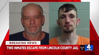 Two inmates escape from Lincoln County Jail