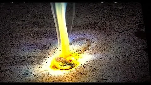 Melting a Penny with a Fresnel Lens in under 3 seconds Sun Solar