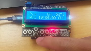 Timer 4 ch. - Timer program setting by serial monitor