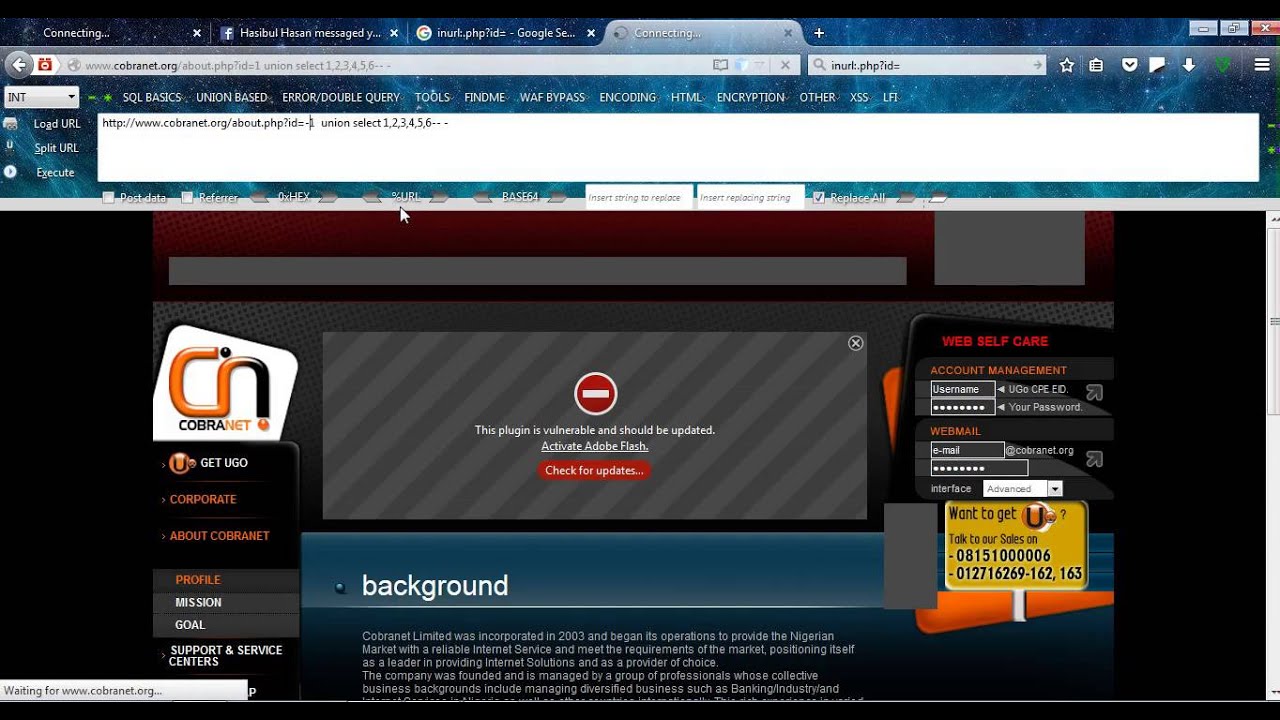 Basic Sqi Injection tutorial