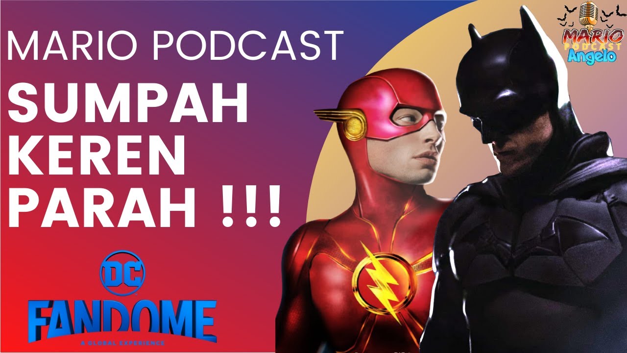 NGOBROLIN DC FANDOME 2021 BARENG MARIOBOOSTER ! - Mario Angelo Podcast
