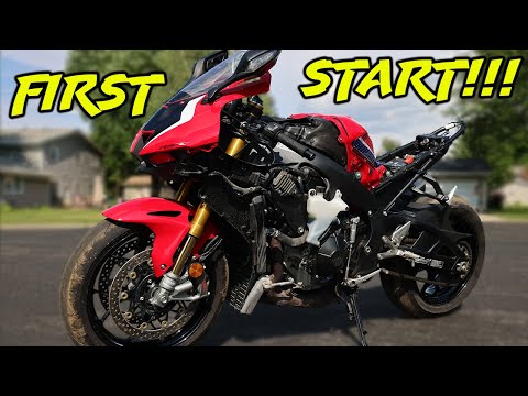 Rebuilding A Wrecked 2021 Honda CBR1000RR-R Fireblade SP (Part 2