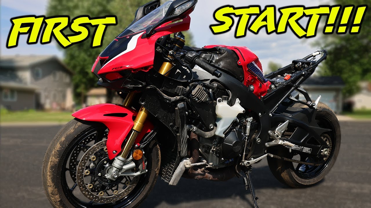 Rebuilding A Wrecked 2021 Honda CBR1000RR-R Fireblade SP (Part 2 
