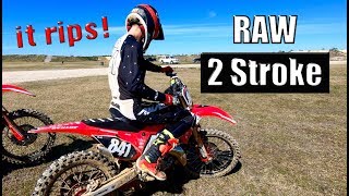 Cr125 Wide Open At Florida Tracks And Trails