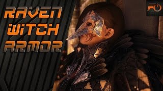 Skyrim - como pegar a Raven Witch Armor - MOD