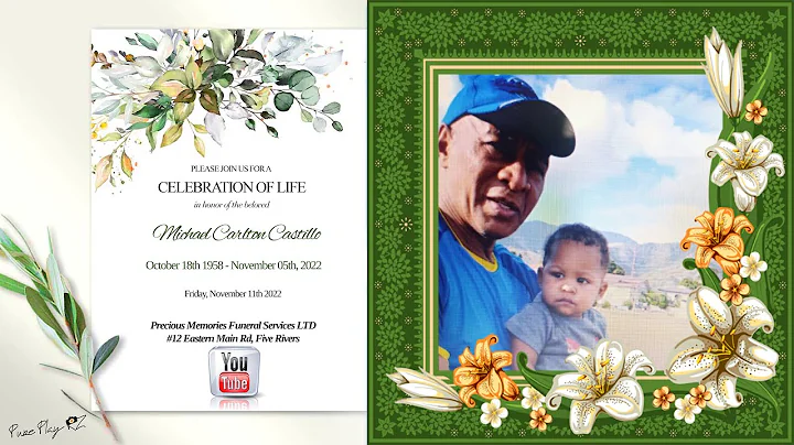 Funeral Service for Michael Carlton Castillo